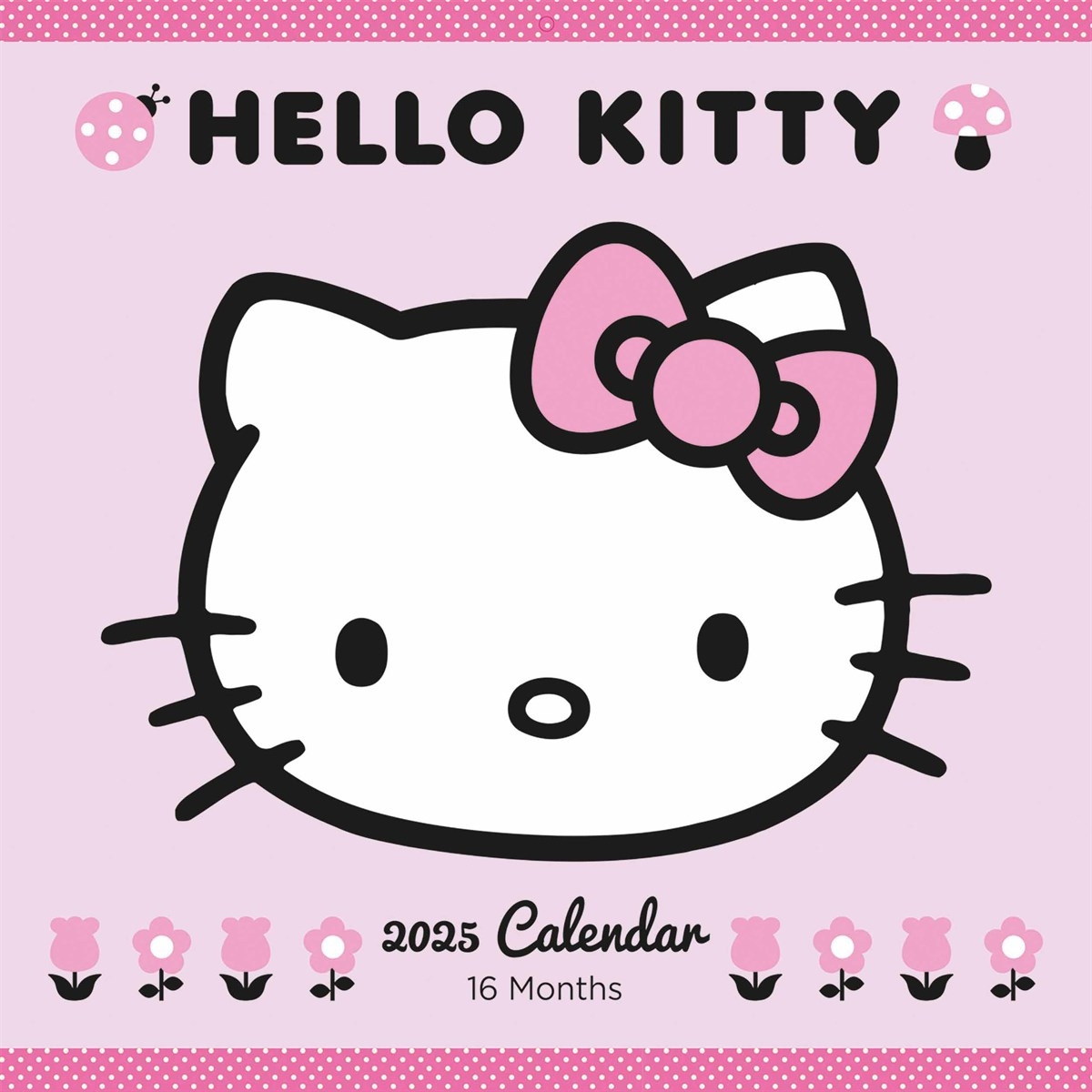 12 Month Free Printable Hello Kitty Calendar 2025 Calendar 2025