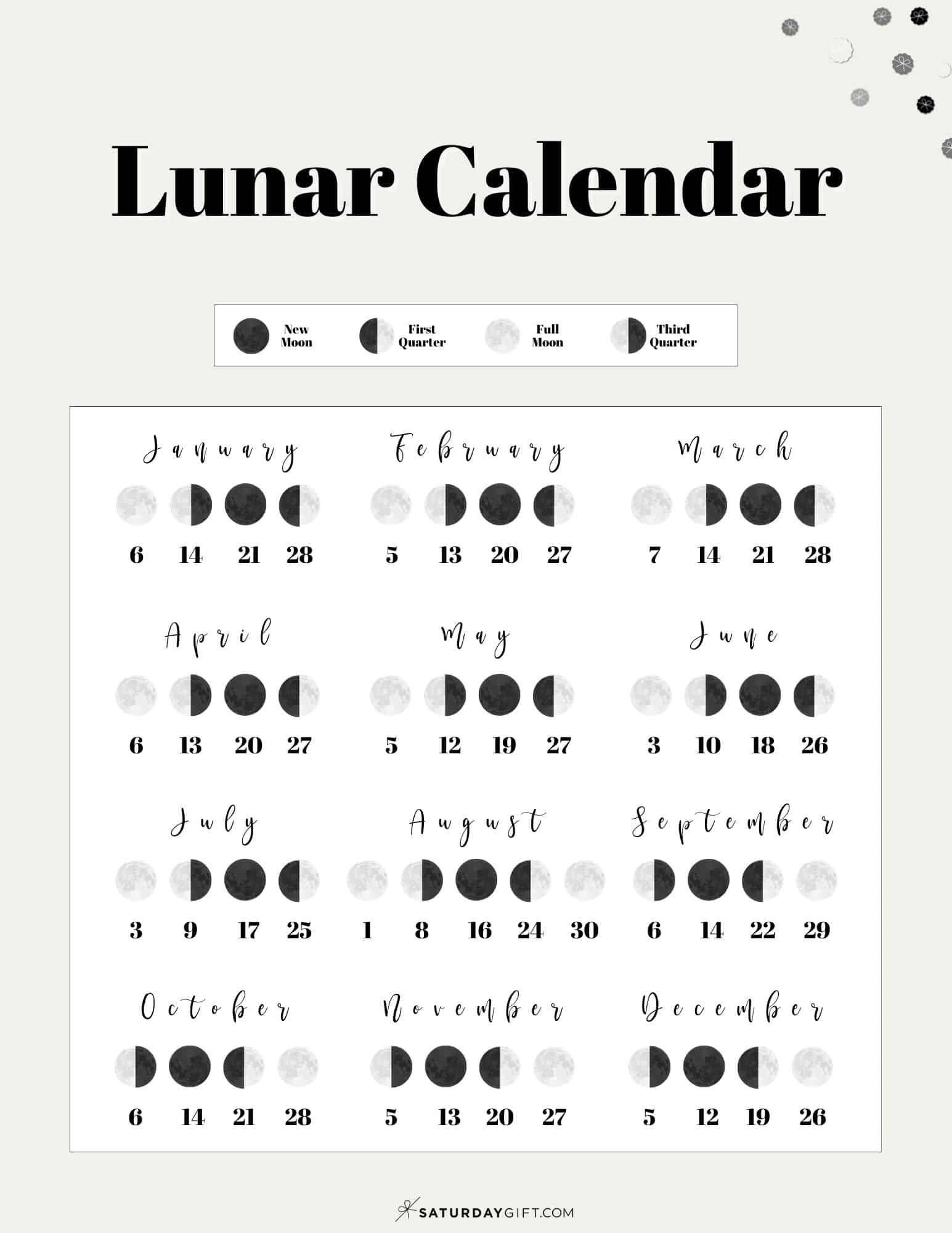 2025 Lunar Calendar Free Printable Paiman Finn