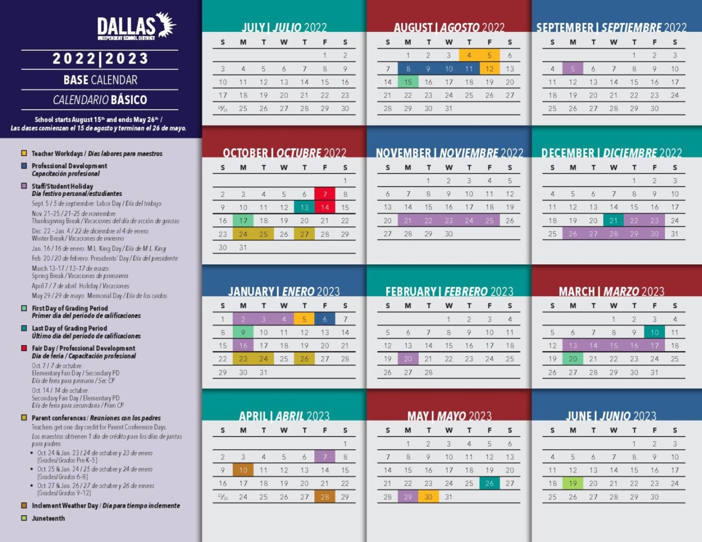 Dallas Isd Calendar 2024 2025 Good Calendar Idea