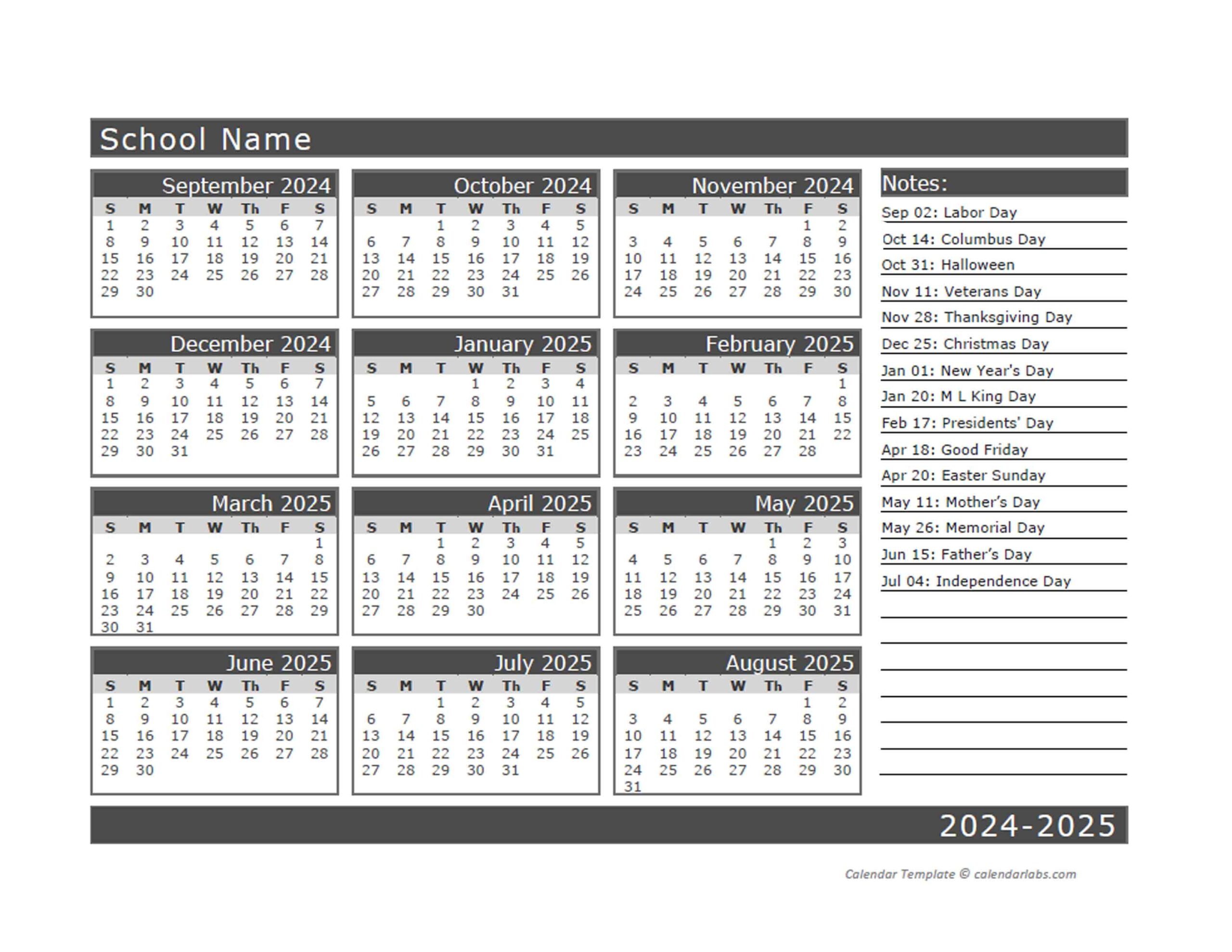 Evsc School Calendar 2024 25 Printable Joye Ruthie