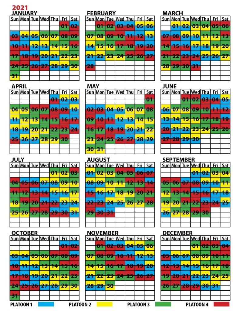 Printable Shift Calendar Printable Word Searches