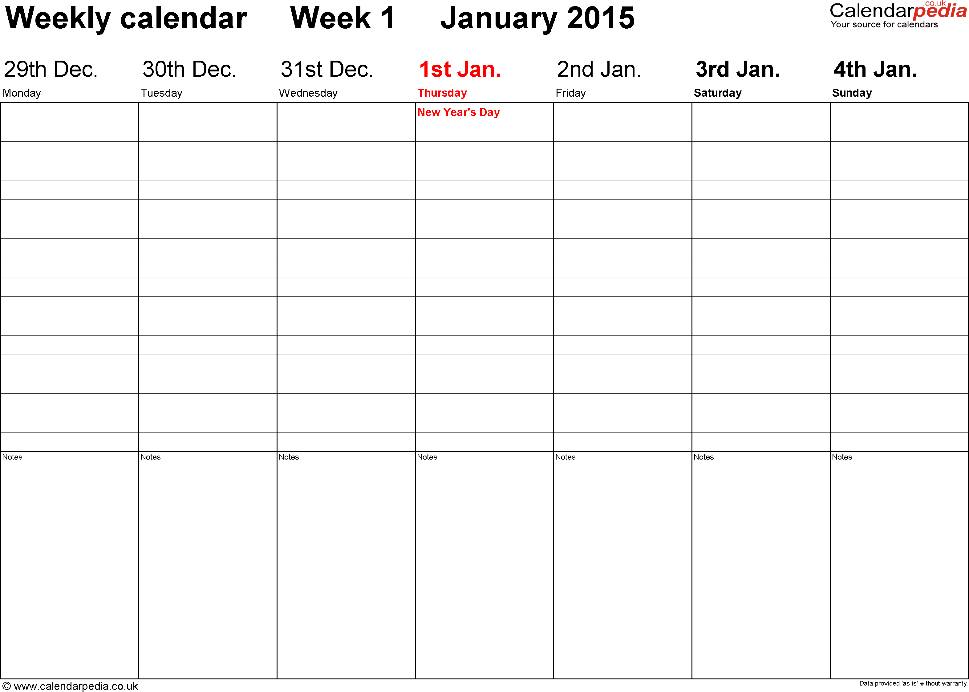 Schedule Emplate Free Printable Weekly Appointment Calendar Pages